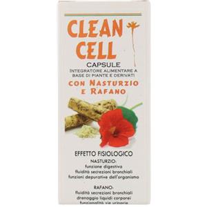 BIO-LOGICA Srl CLEAN CELL - Integratore Alimentare in 50 Opercoli per la Detossificazione e il Supporto Digestivo
