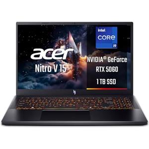 Acer Nitro V 15 | Notebook Gaming | 15.6 | i9 | RTX 5060 | 16GB | 1 TB | 15.6 FHD IPS 165Hz | Intel Core i9-13900H | NVIDIA RTX 5060 | 16GB RAM | 1TB SSD | Windows 11 | Tastiera Italiana QWERTY