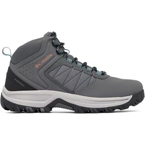Columbia Escursione Trasversale Impermeabile, Scarpe da Escursionismo Uomo, Grigio Scuro Cloudburst, 43 EU