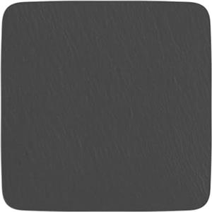 Villeroy & Boch, Manufacture Piatto Gourmet Nero, Lavabile In Lavastoviglie, Adatto Per Microonde, Piatto, Stoviglie, Piatti Ardesia, Ceramica, Porcellana Premium