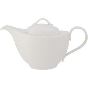 Villeroy & Boch New Cottage Basic Teiera, 1,2 L, Porcellana Premium, Bianco