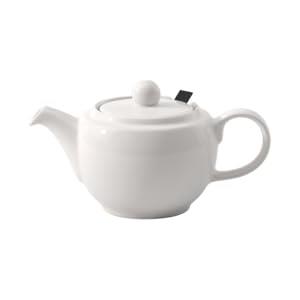 Villeroy & Boch 10-4153-0630 for Me Coperchio e Filtro, teiera Bianca e dal Design Elegante in Porcellana Premium, Adatta per lavastoviglie, 450 ml, Bianco