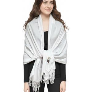 Van Der Rich ® - Sciarpa Morbida Soffice Calda in Misto Lana - Donna (Grigio scuro35)