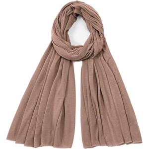 Van Der Rich ® - Sciarpa a Tinta Unita Stola Morbida 68cm*170cm - Donna (Grigio15)