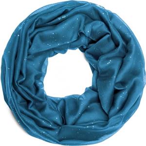 Van Der Rich ® - Sciarpa Tubolare Morbida con Paillettes Loop - Donna (Cielo)