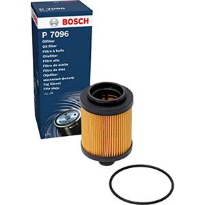 Bosch Filtro Olio per Auto P7096 - Protegge l'olio motore da fuliggine e da particelle metalliche - Offre una lubrificazione efficace del motore