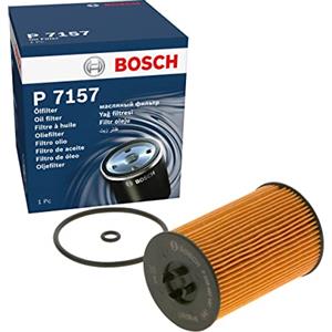 Bosch Filtro Olio per Auto P7157 - Protegge l'olio motore da fuliggine e da particelle metalliche - Offre una lubrificazione efficace del motore