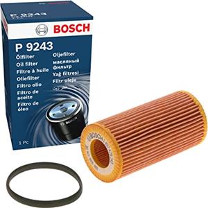 Bosch Filtro Olio per Auto P9243 - Protegge l'olio motore da fuliggine e da particelle metalliche - Offre una lubrificazione efficace del motore