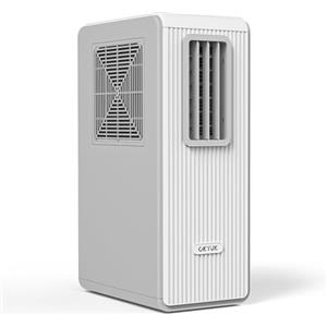 OKYUK Condizionatore portatile a risparmio energetico 200 W, Condizionatore Senza unità esterna, R290, aria condizionata 3 in 1, deumidificatore, ventola, con tubo di scarico (Bianco)
