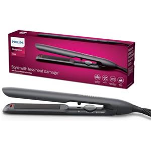 Philips Piastra per capelli Philips serie 5000 con tecnologia termoprotettiva, Nero [modello BHS510/00]