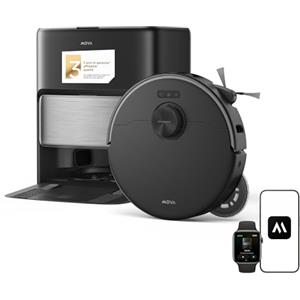 Mova P70 Pro Ultra Robot Aspirapolvere, 30.000 Pa, Motore 260 giri/min, Pressione Verso il basso 12 N, Spazzola Laterale e Mocio Flessibili ed Estensibili, Pannello di Asciugatura PTC JetSpray 100 °C
