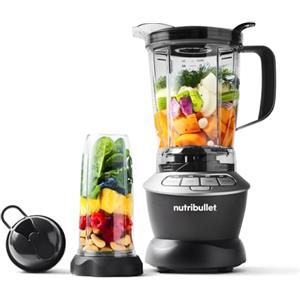 Nutribullet Full Size Blender, Frullatore Elettrico, Frullatore Tritatutto Multifunzione, Tritatutto Professionale, Potenza 1000 Watt, Bicchiere Senza BPA da 1.6 L