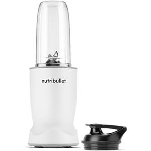 Nutribullet Turbo 1000W - Frullatore Potente Compatto, Smoothie Maker, Personal Blender con Auto-Cycle 45 Secondi, Lama Rapid Extractor, per Frullati, Frutta Congelata e Secca, Bianco (NBT1004MW)