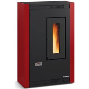 LA NORDICA Stufa a Pellet La Nordica Luisella 4,8 Kw Bordeux
