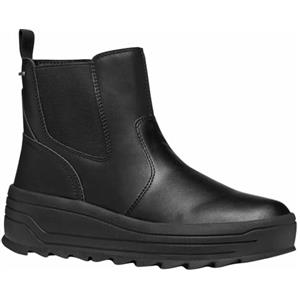 Geox D Milleiny B ABX - Barca alla caviglia da donna, Nero, 38 EU