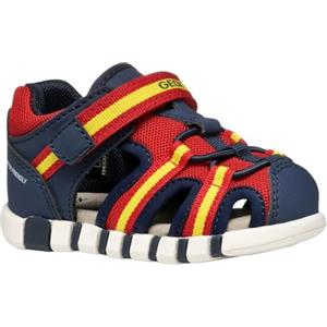 Geox B SANDAL IUPIDOO BOY - Sandalo Baby - Jungen, Navy/Red,