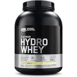 Optimum Nutrition Platinum Hydro Whey, Proteine in Polvere Whey Isolate Idrolizzate, Powder con Aminoacidi Essenziali, Glutammina e BCAA, Gusto Cioccolato al Latte, 40 Porzioni, 1.6 kg