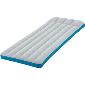 Intex 67998 - Materasso Gonfiabile Camping, Laminato, Grigio e Azzurro, 72x189x20 cm