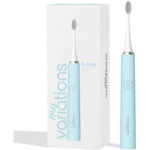 My Variations ® - Spazzolino elettrico - Tecnologia sonica - 1 mese di autonomia - 5 modalità di spazzolatura - Timer da 2 min integrato - Consigliato dai dentisti - Ricarica USB-C - Blu