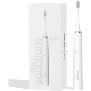 My Variations ® - Spazzolino da denti elettrico - Tecnologia sonica - 1 mese di autonomia - 5 modalità di spazzolatura - Timer da 2 min integrato - Consigliato dai dentisti - Ricarica USB-C - Bianco