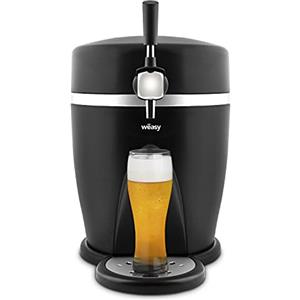 H.Koenig PINT568 Lo spillatore birra PINT568 di Wëasy, 60 watts di potenza. Compatibile con i fusti 5L universali pressurizzati e fusti Heineken