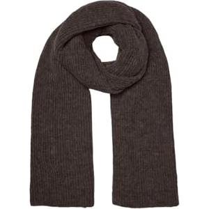 VERO MODA Vmgila Rib Scarf Noos, torta al cioccolato, taglia unica, Torta al cioccolato, Taglia unica