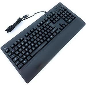 Logitech G213 Prodigy Gaming Keyboard, RGB Lightsync Backlit Keys, Spill-Resistant, Customizable Keys, Dedicated Multi-Media Keys, QWERTY Spanish Layout, Nero