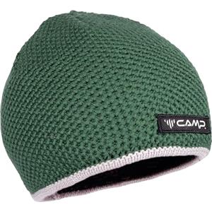 CAMP C.A.M.P. - Berretto - Sleek Beanie - Verde Foresta/Grigio