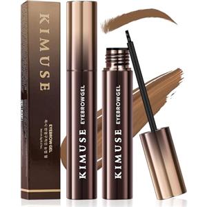 KIMUSE Eyebrow Gel, Tinta per Sopracciglia a Lunga Tenuta, Gel per Sopracciglia Impermeabile, Anti-Transfer, Antisfumatura, 0.17oz