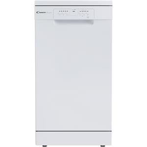 Candy Brava CDPH 2L1049W Lavastoviglie Slim, 10 Coperti, 5 Programmi, Ciclo Rapido, Partenza Ritardata, Classe E, 45x58x82 cm, Bianco