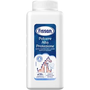 Fissan Polvere Alta Protezione 100 g - Formula con Amido di Mais Naturale, Azione Assorbente e Ammorbidente
