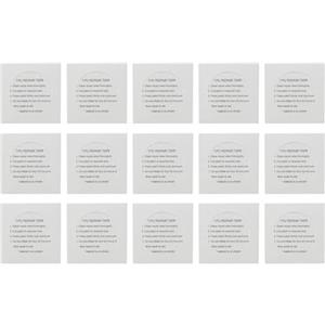 TopHomer Kit di riparazione per tende e materassi ad aria, 15 pezzi, quadrati, trasparenti, impermeabili, 5/10/15 pezzi, toppe trasparenti per tende, giocattoli gonfiabili, seggiolini auto, divani, PVC, vinile