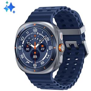 SAMSUNG - Galaxy Watch Ultra 2025 (Titanium Blue, LTE, 47mm) Smartwatch Galaxy AI, Design resistente agli urti, Batteria a lunga durata, Cassa in tita - SPEDIZIONE GRATUITA