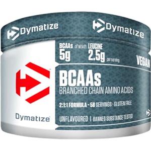 Dymatize BCAA Pulver 300g - Aminoacidi essenziali: leucina, isoleucina, valina