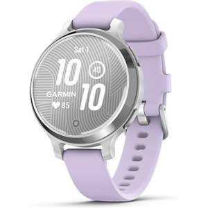 Garmin Lily 2 Active, Smartwatch per Donne, Elegante e Compatto, 38mm, Display LCD 1.3'', Quadrante decorato, GPS, Notifiche, Autonomia 9 giorni, Jasper Green