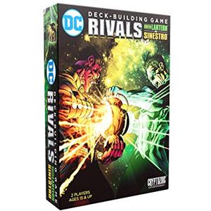 Cryptozoic Entertainment CZE02759 DC Comics Deck-Building Game: Rivals (Green Lantern VS Sinestro), Multicolore