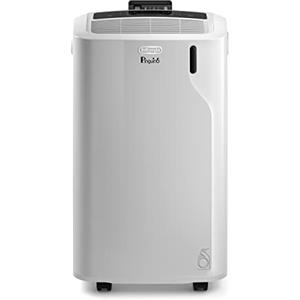 De'Longhi L'Originale Pinguino PAC EM82, Condizionatore portatile, Silenzioso, 9400btu/h, per ambienti fino a 80 m³, Funzione Deumidificazione, Gas Ecologico R290, Classe A, Timer 24H, Telecomando