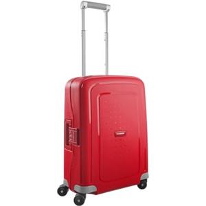 Samsonite S'Cure - Spinner S, Bagaglio a Mano, S (55 cm), 34 L, Rosso (Crimson Red)