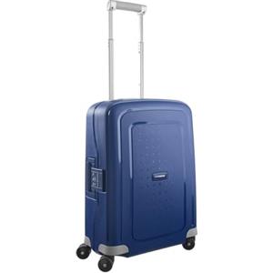 Samsonite S'Cure - Spinner S, Bagaglio a Mano, S (55 cm), 34 L, Blu (Dark Blue)