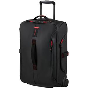 Samsonite Paradiver Light - Borsone con Ruote (55 cm), Small, Bagaglio a Mano, Idrorepellente, Leggero, 48,5L, Nero (Black)