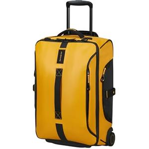 Samsonite Paradiver Light - Borsone con Ruote (55 cm), Small, Bagaglio a Mano, Idrorepellente, Leggero, 48,5L, Giallo (Yellow)