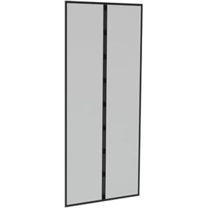 Windhager Rhino Insect Screen zanzariera zanzariera Porta Magnete, zanzariera Porta Magnete, zanzariera, 95 x 215 cm, Nero, 03798