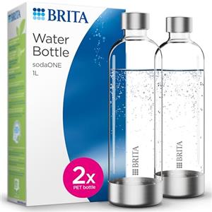 Brita Confezione Da 2 Bottiglie Brita Pet - Sodaone - 1l