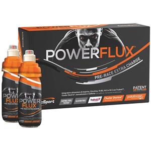 Ethicsport PowerFlux - PRE WORKOUT bifasico con Arginina, Citrullina e Caffeina in flaconi monodose da 85 ml