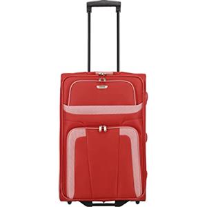 paklite valigia media morbida con 2 ruote, ORLANDO, trolley medio morbido classico dal design intramontabile, 63 cm, 58 litri