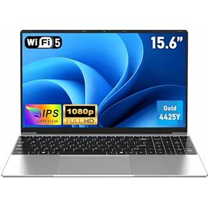 FUNYET 2026 Nuovo Laptop PC,Computer Portatile da 15,6 pollici, 16 GB RAM 256 GB SSD, Pentium Gold 4425Y Portatil, IPS FHD 1920 x 1080 Notebook, 5000 mAh, slot per scheda TF, WiFi5