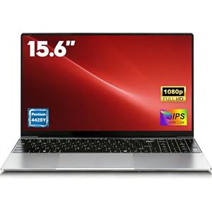 FUNYET Pc Portatile 15.6 Pollici CPU 4425Y(Upto 1,7 GHz) Win11 Pro Laptop 8GB RAM 256GB SSD TF 1TB Computer Portatile con WiFi5, BT4.2, 1920x1080 FHD, USB3.0, 5000mAh, HDMI, Adatto a Studenti e Lavoro