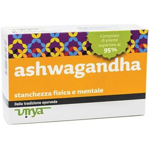 VIRYA ITALIANA Sas Ashwagandha - Virya - 60 compresse - Integratore alimentare che aiuta a combattere stanchezza fisica e mentale
