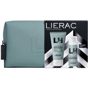 Lierac Set Natale Homme: Balsamo Dopobarba 75ml e Schiuma da Barba 150ml in Trousse Elegante