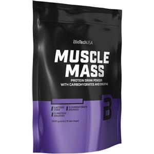 Biotech USA Muscle Mass 1000g Vaniglia - Integratore dietetico per sportivi con 1800mg di creatina